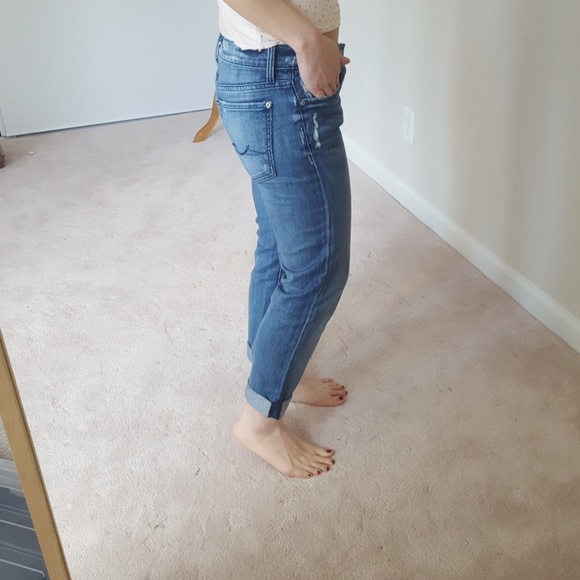 7 of All Mankind Crop Straight Leg - Picture 2 of 7